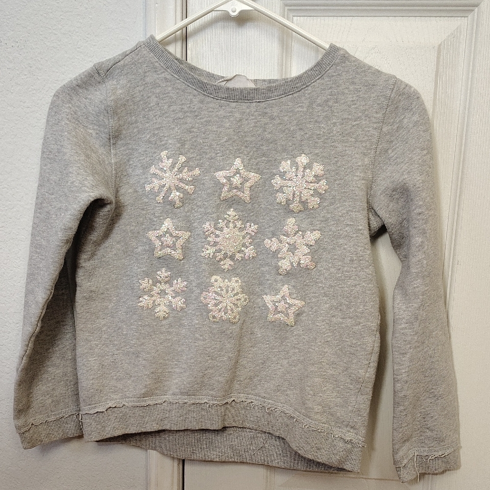 H&M Light Gray Knit Top